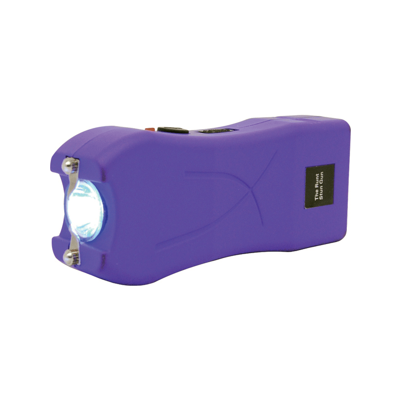 Runt 80 Million Volt Stun Gun w/ Wrist Strap Disable Pin, Purple