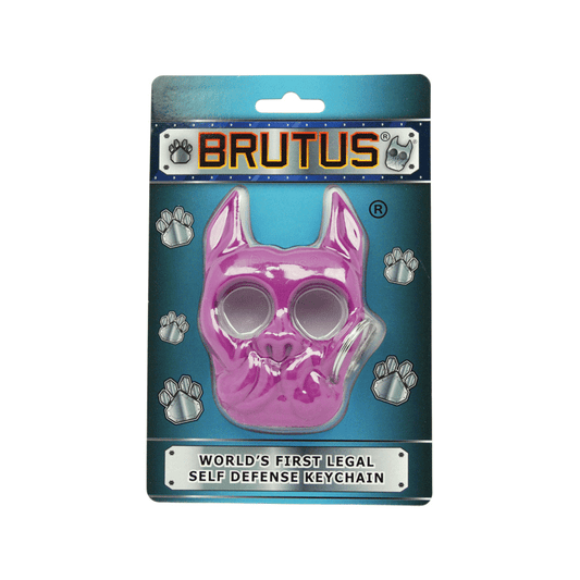 Brutus Self Defense Key Chain, Purple