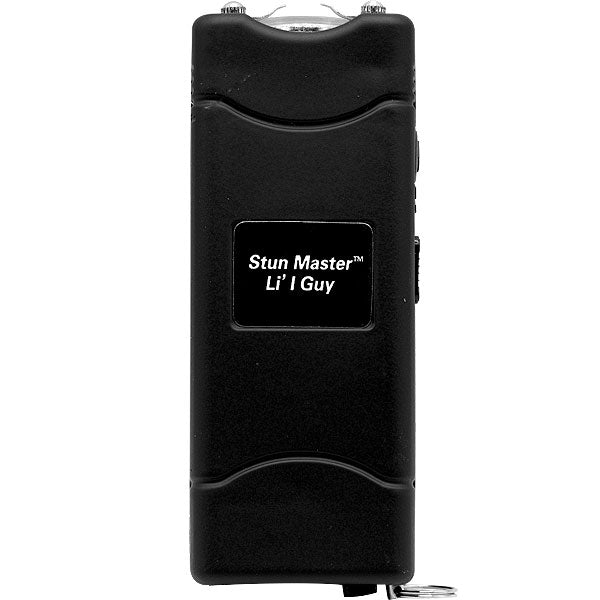 Stun Master Lil Guy 60 Million Volts Stun Gun W/Flashlight And Nylon Holster, Black