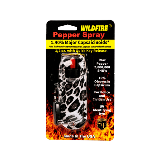 Wildfire 1.4% Mc 1/2 Oz Halo Holster, Leopard Black/White