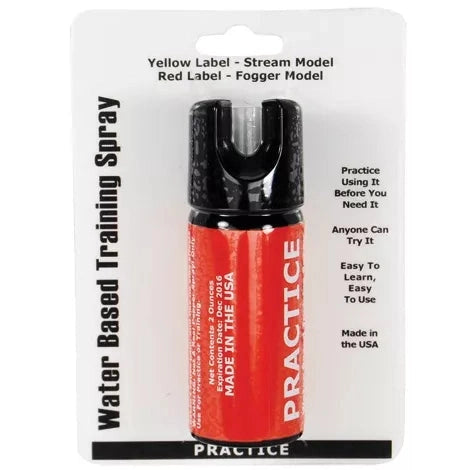 2 Oz Inert Practice Defensive Spray, Fogger