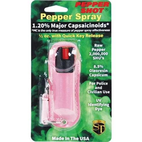 Pepper Shot 1.2% Mc 1/2 Oz Halo Holster, Pink